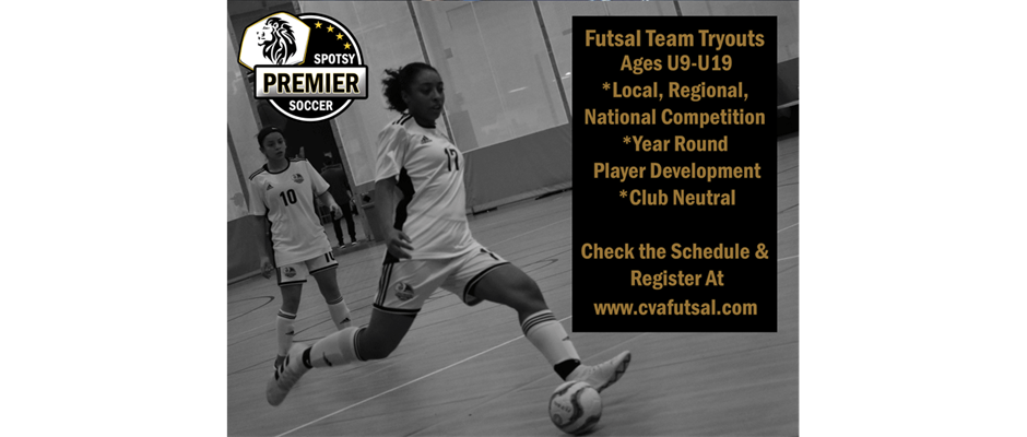 Futsal Team Tryouts Now